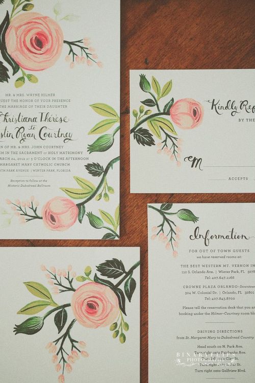 Rifle invitations