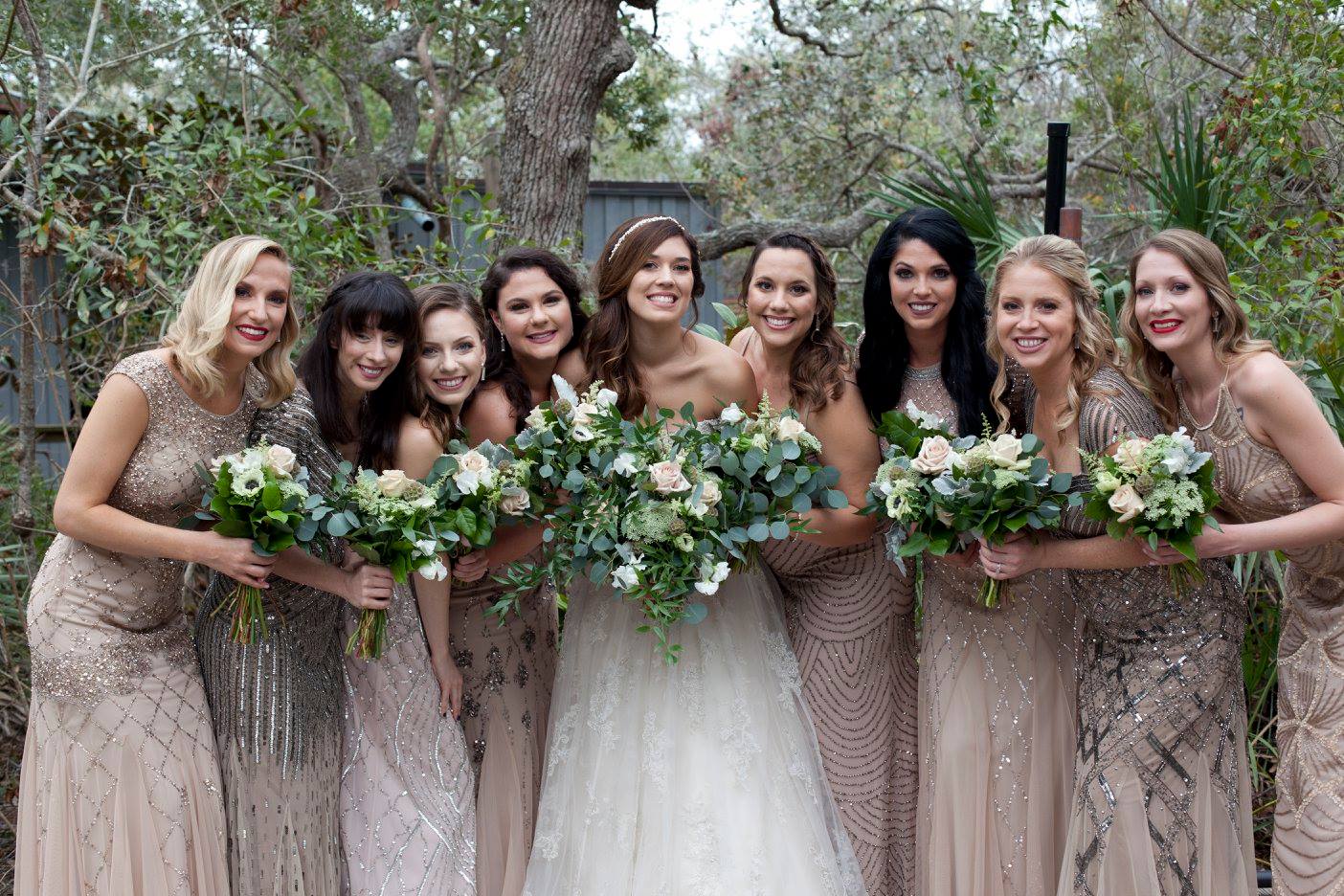 Vintage Garden Wedding | Ashley + Frankie | Atlantic Center for the Arts